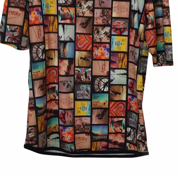 Adore Women’s Print multi color Tunic Top - Picture 2 of 10